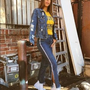 LF  Carmar Side Zip Jeans